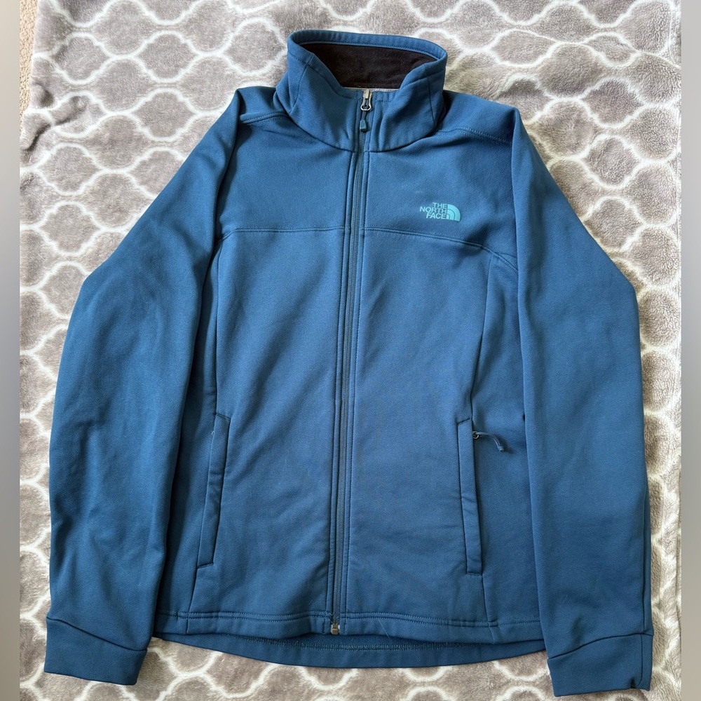 The North Face Navy Full-Zip Jacket